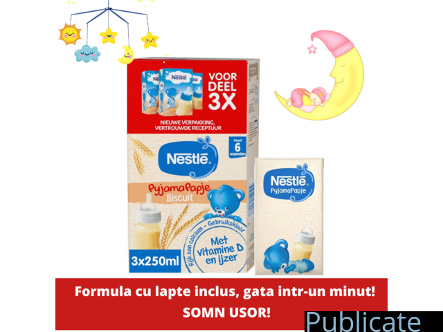 Cereale bebelusi Nestlé cu biscuiti Total Blue 0728305612 - 1