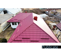 construcții acoperișuri montaj Tigla Metalică BILKA Lindab - Imagine 3