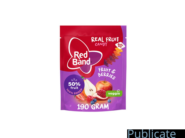 Red Band Real Fruits Bomboane Fructate Total Blue 0728305612 - 1