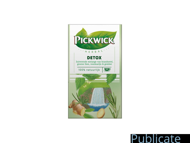 Pickwick Ceai detox 36 g 20 pliculete Total Blue - 1