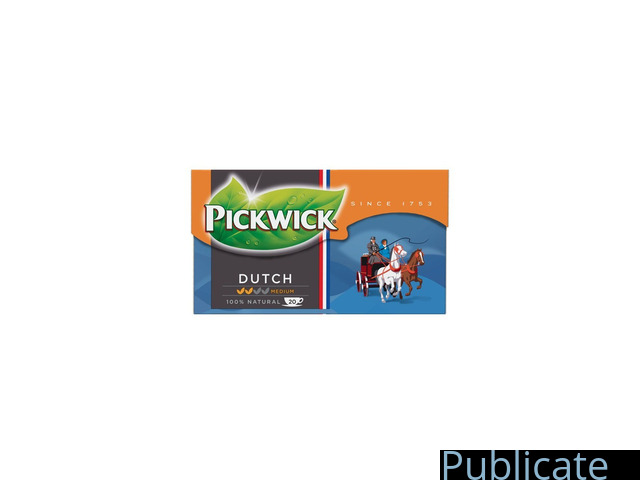 Pickwick Dutch Zwarte ceai negru olandez Total Blue - 1