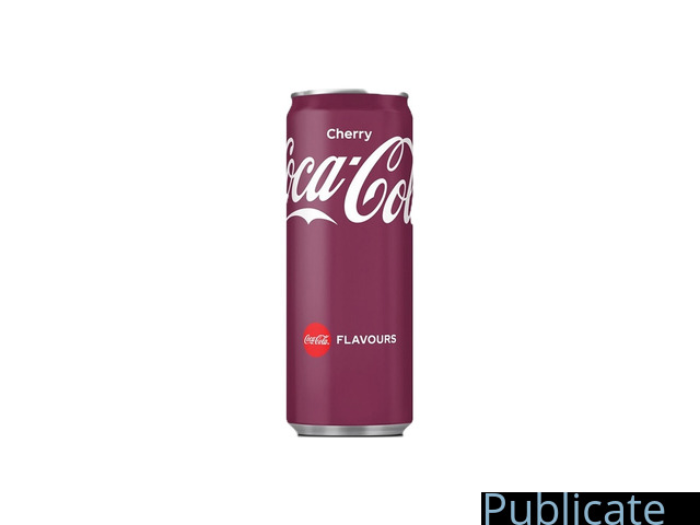 Coca Cola Cherry import Olanda 330 ml doza - 1
