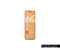 Coca Cola Vanilla import Olanda 330 ml Total Blue - Imagine 2