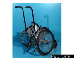 Scaun cu rotile activ copii din aluminiu Molab latime sezut 23 cm - Imagine 5